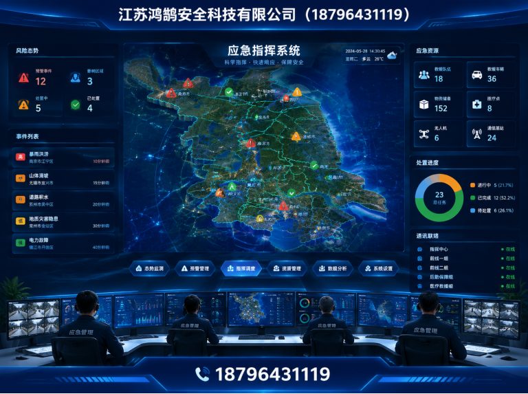 四平智慧消防系统展示图